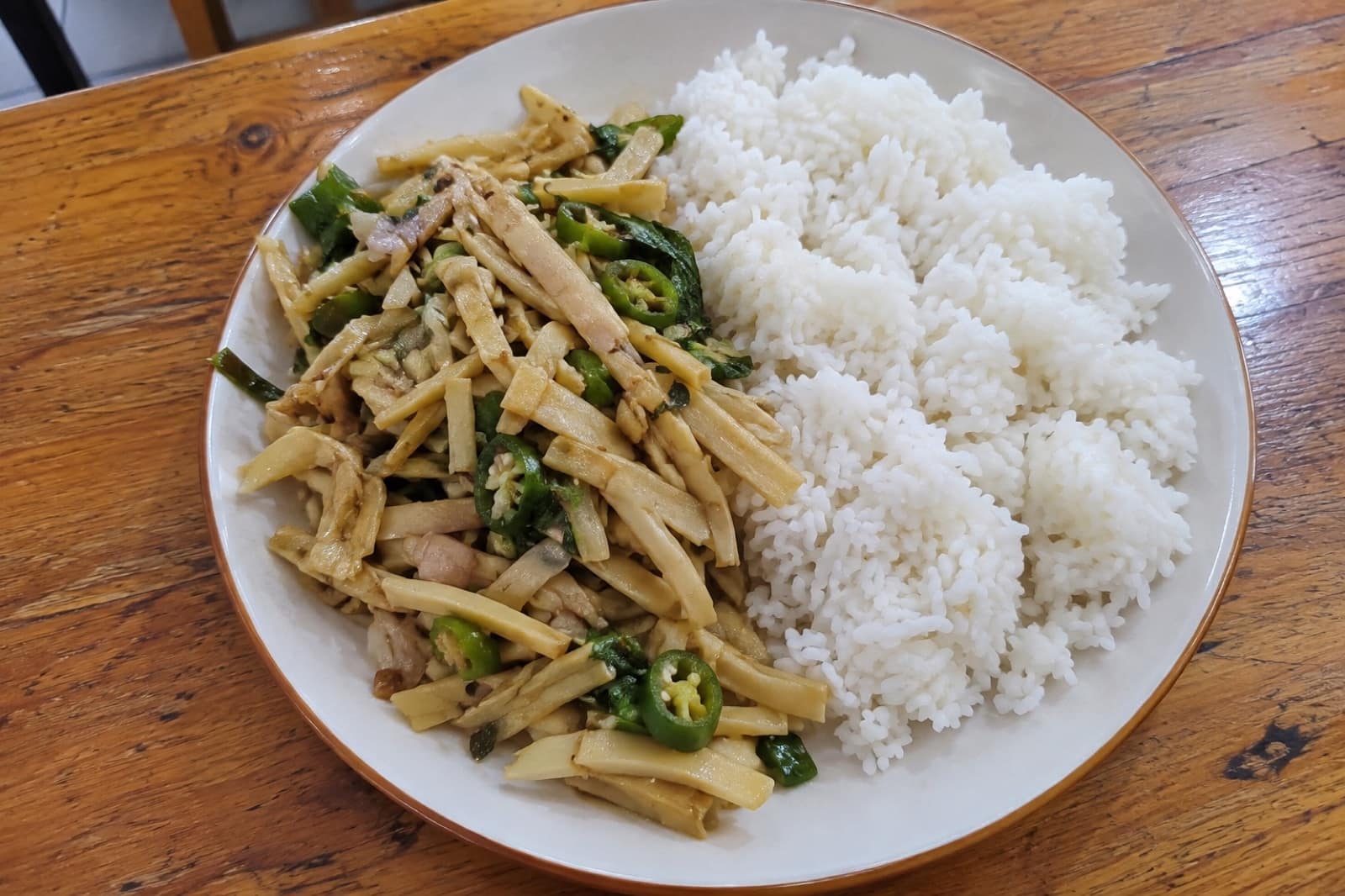 Bamboo Shoot Fry
