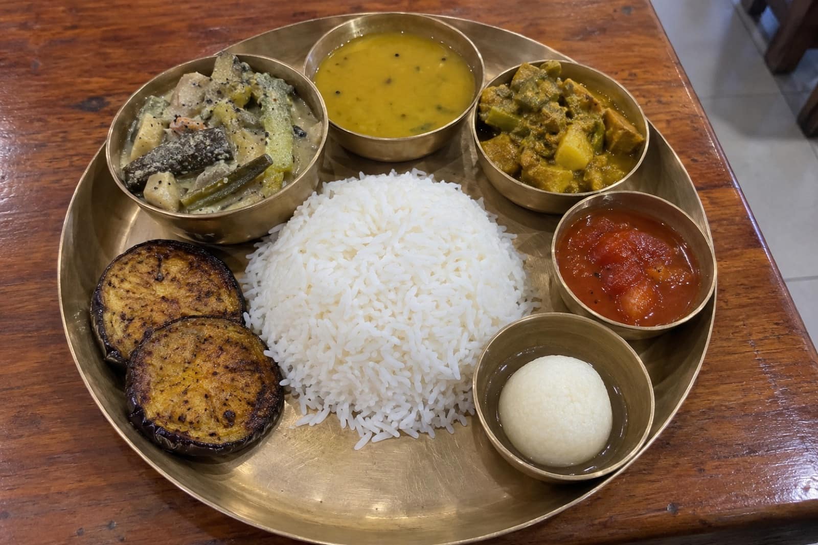Bengali Veg Thali