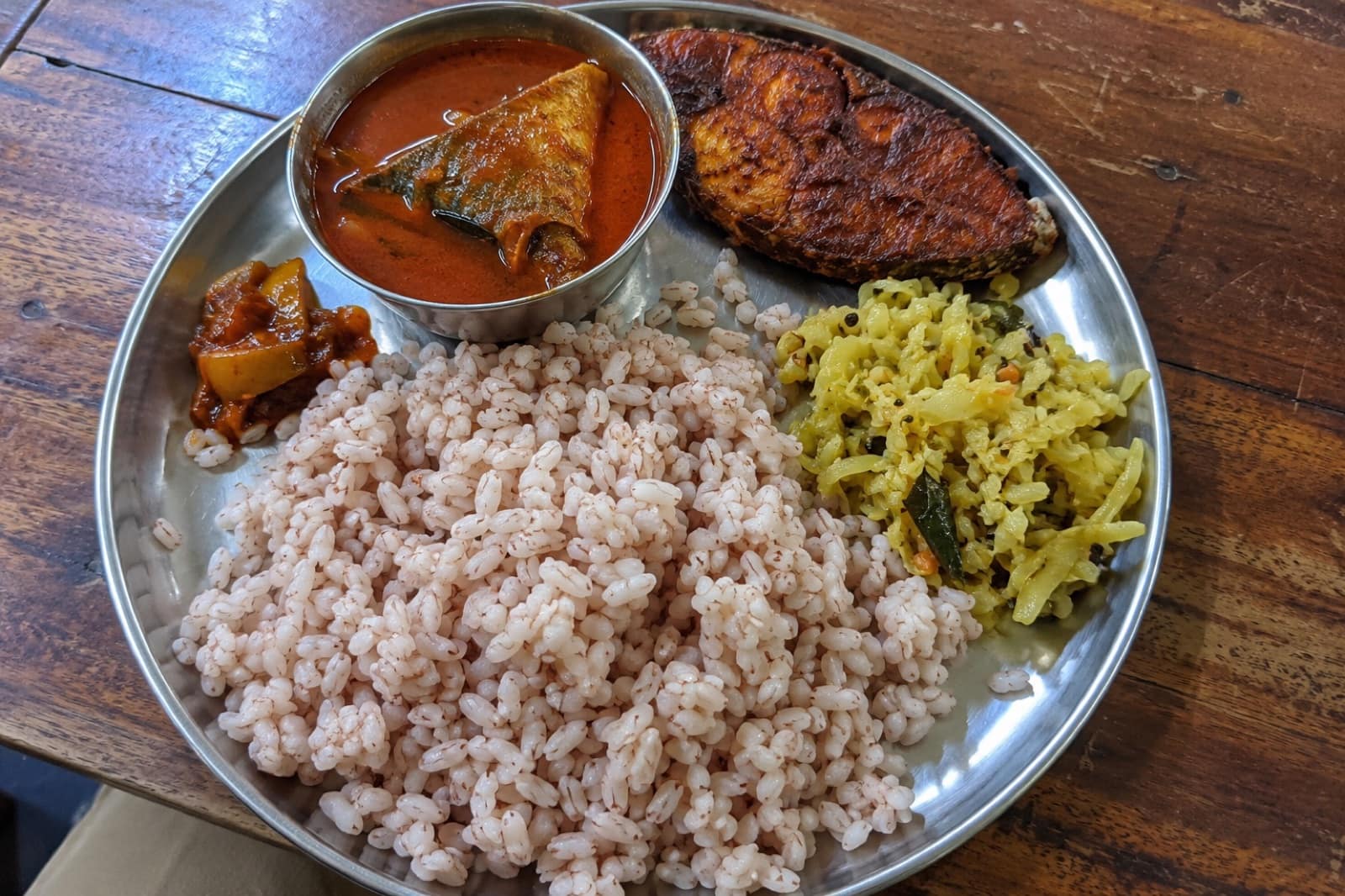 Kerala Fish Thali