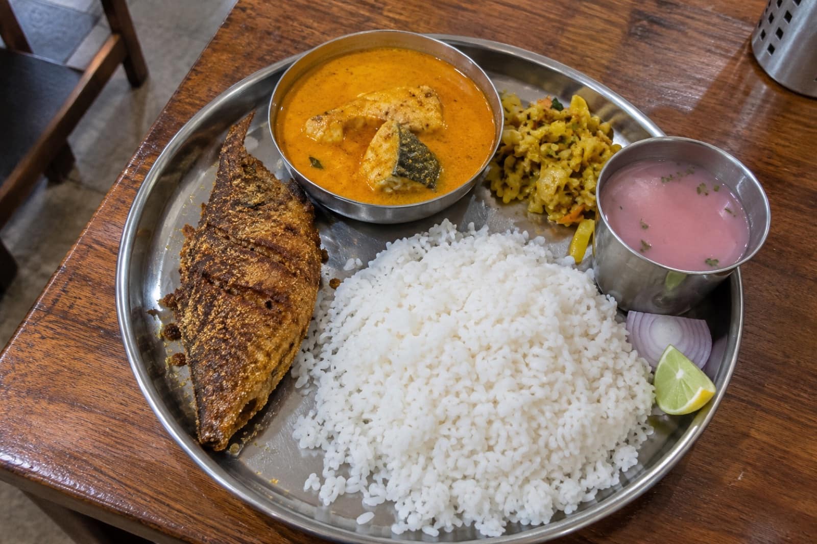 Konkani Fish Thali