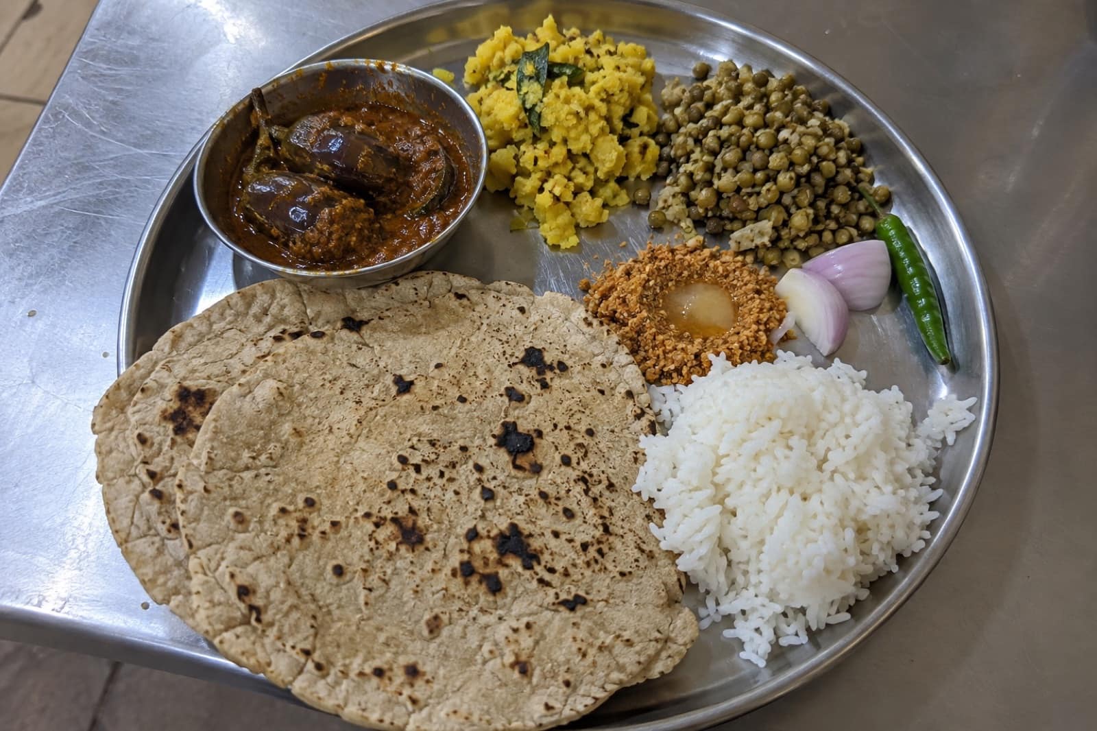 North Karnataka Thali