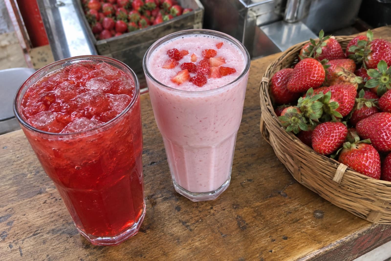 Strawberry Crush & Shakes