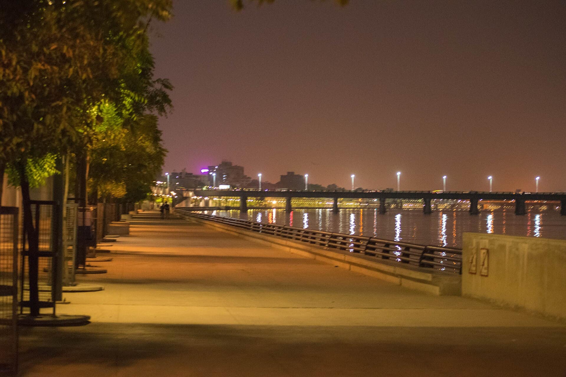 Sabarmati Riverfront & Atal Bridge