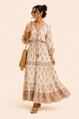 Boho maxi dress