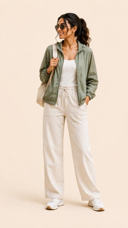 Casual layers & windcheater
