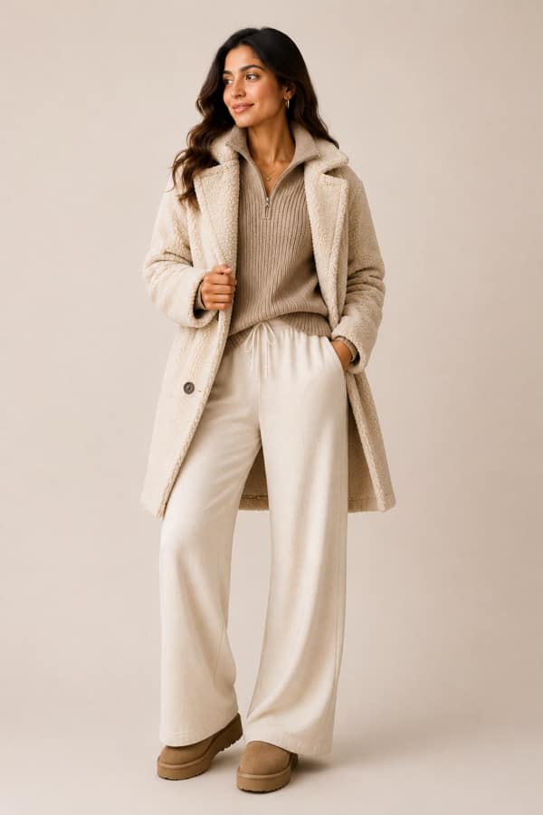 Cosy winter layers