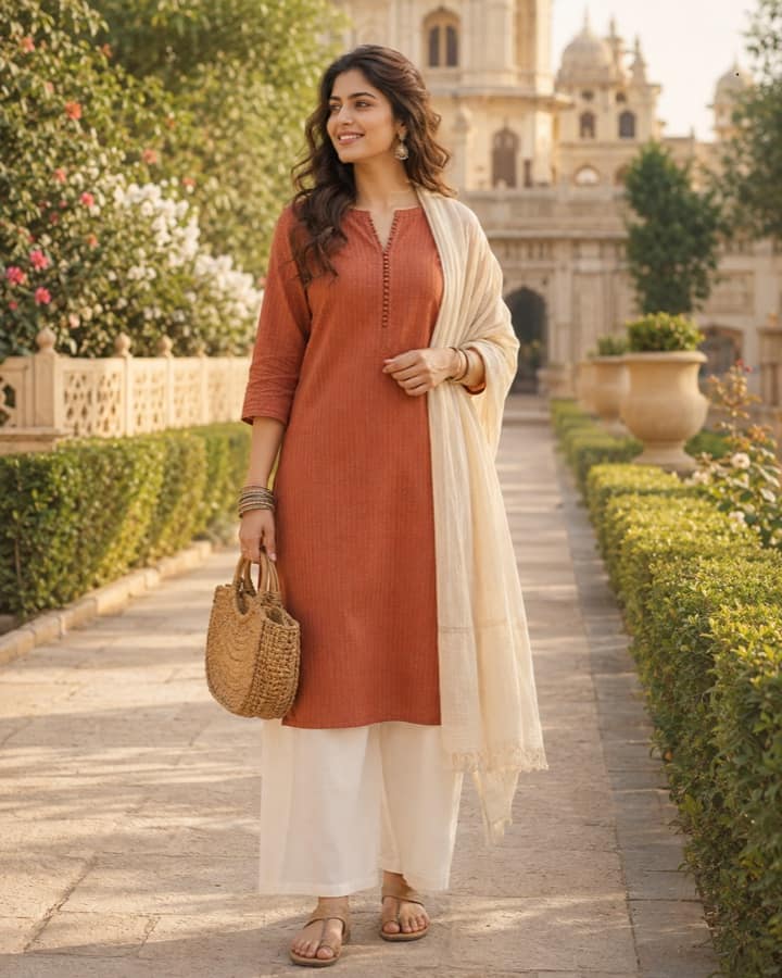 Cotton kurta set
