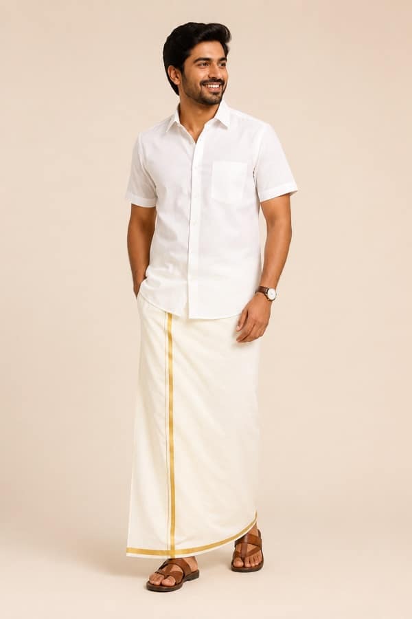 Cotton veshti-shirt