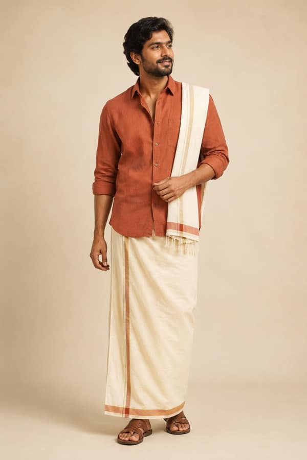 Cotton veshti-shirt