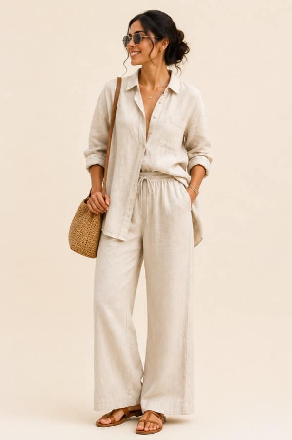 Linen resort set