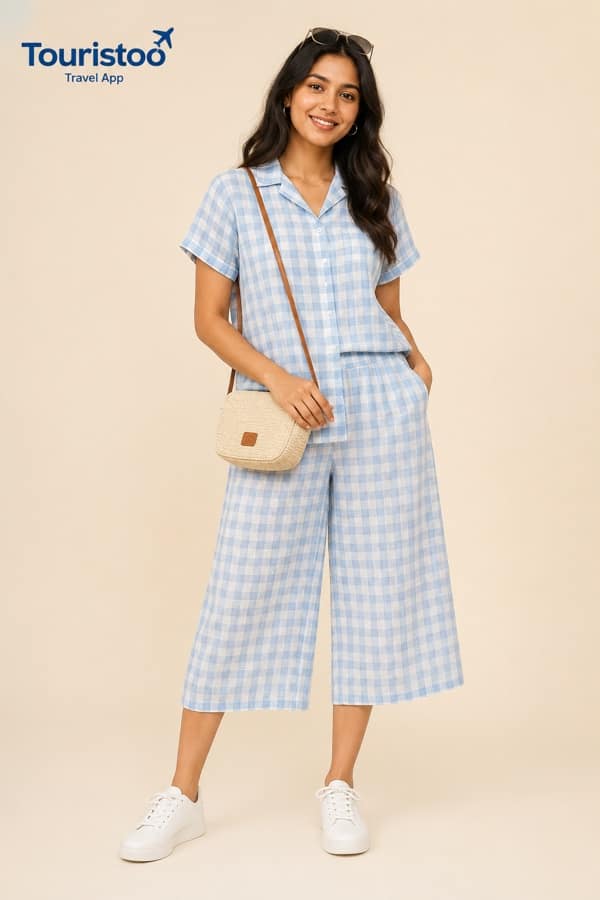 Modest cotton kurta set