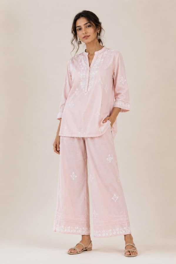 Pastel cotton co-ord