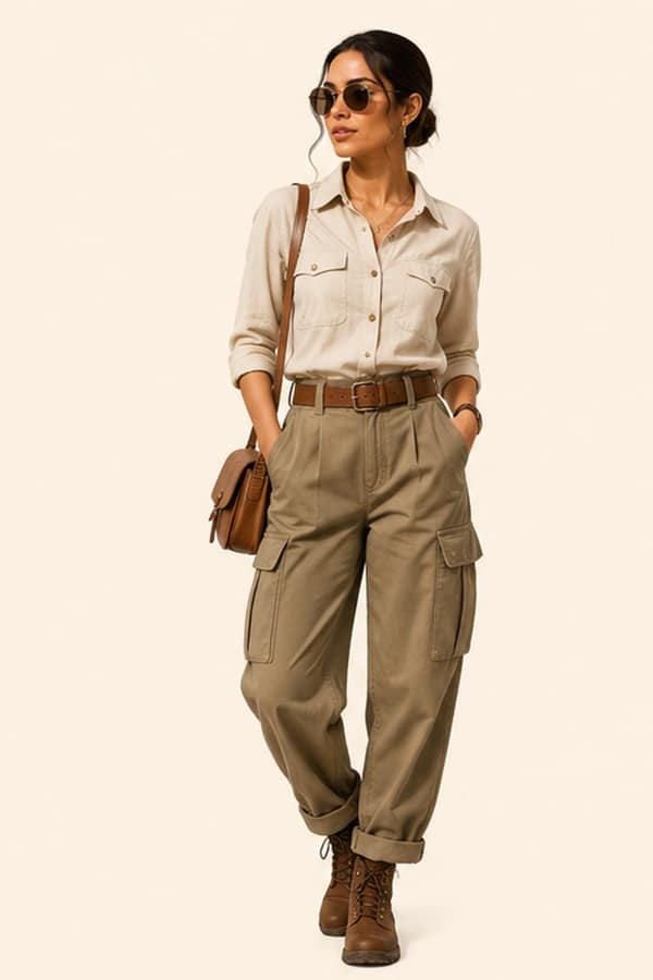 Safari earth-tones