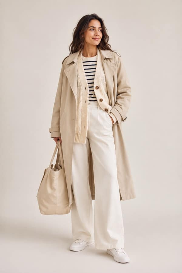 Sweater & jacket layers