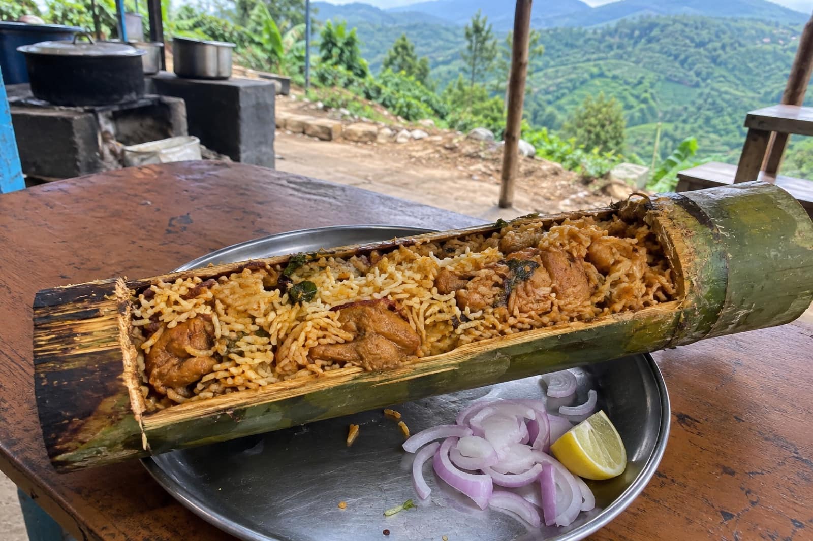 Bamboo Biryani