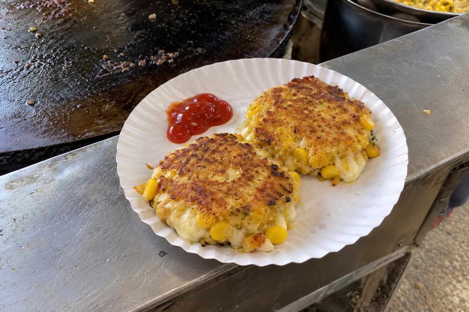 Cheese Corn Patty