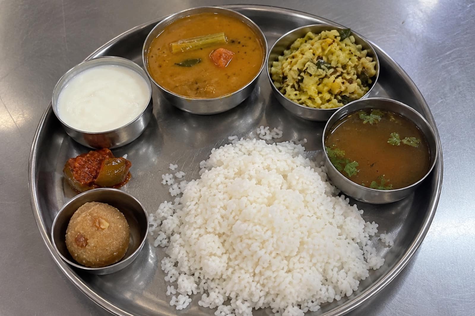Coastal Veg Thali