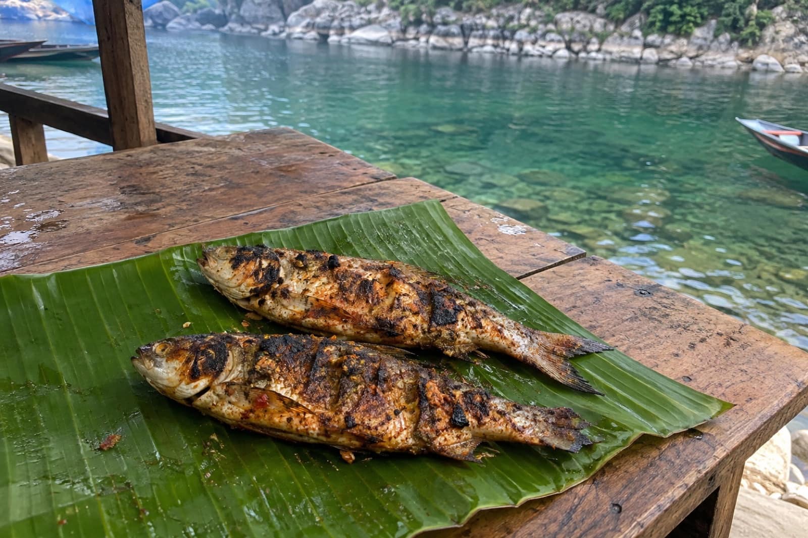 Grilled River Fish