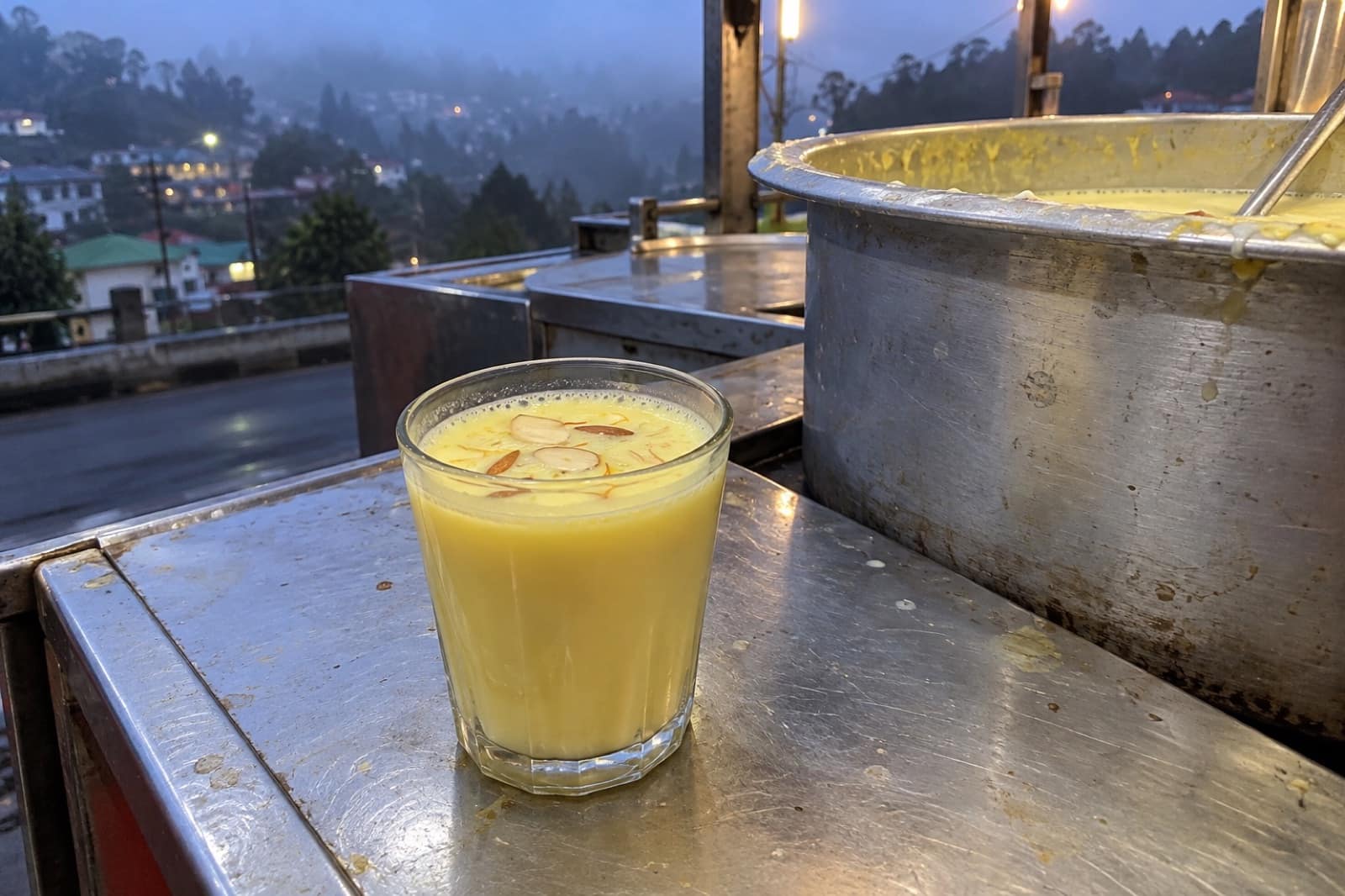 Hot Badam Milk
