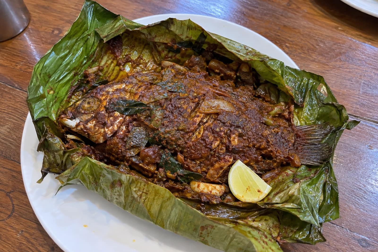Karimeen Pollichathu
