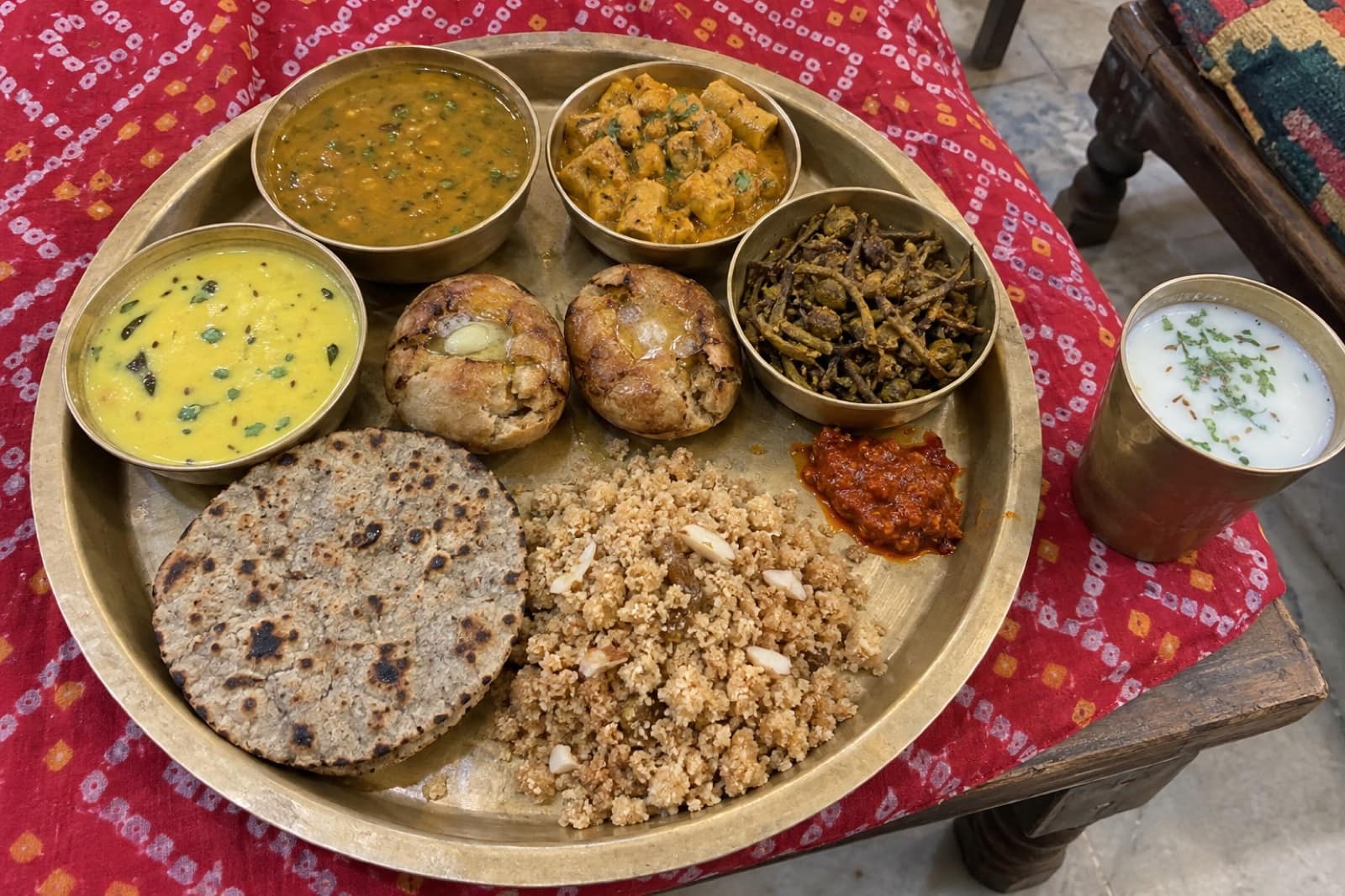 Rajasthani Thali