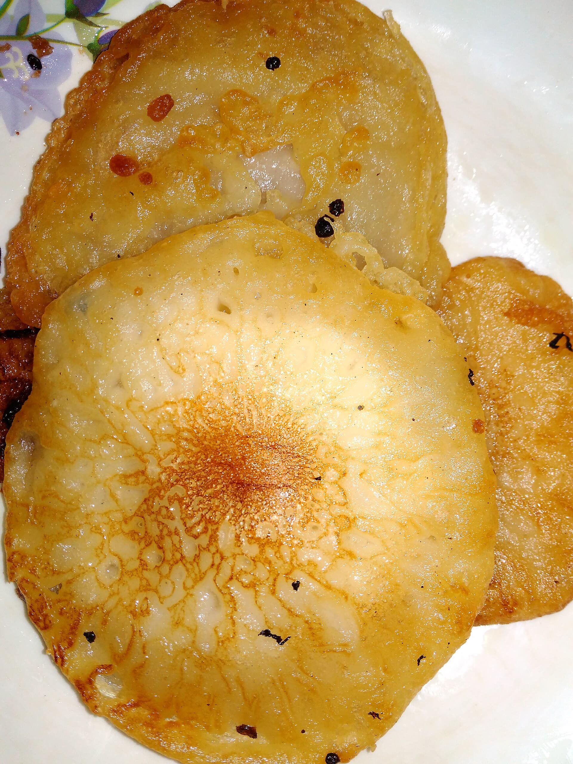 Malpua with Rabri