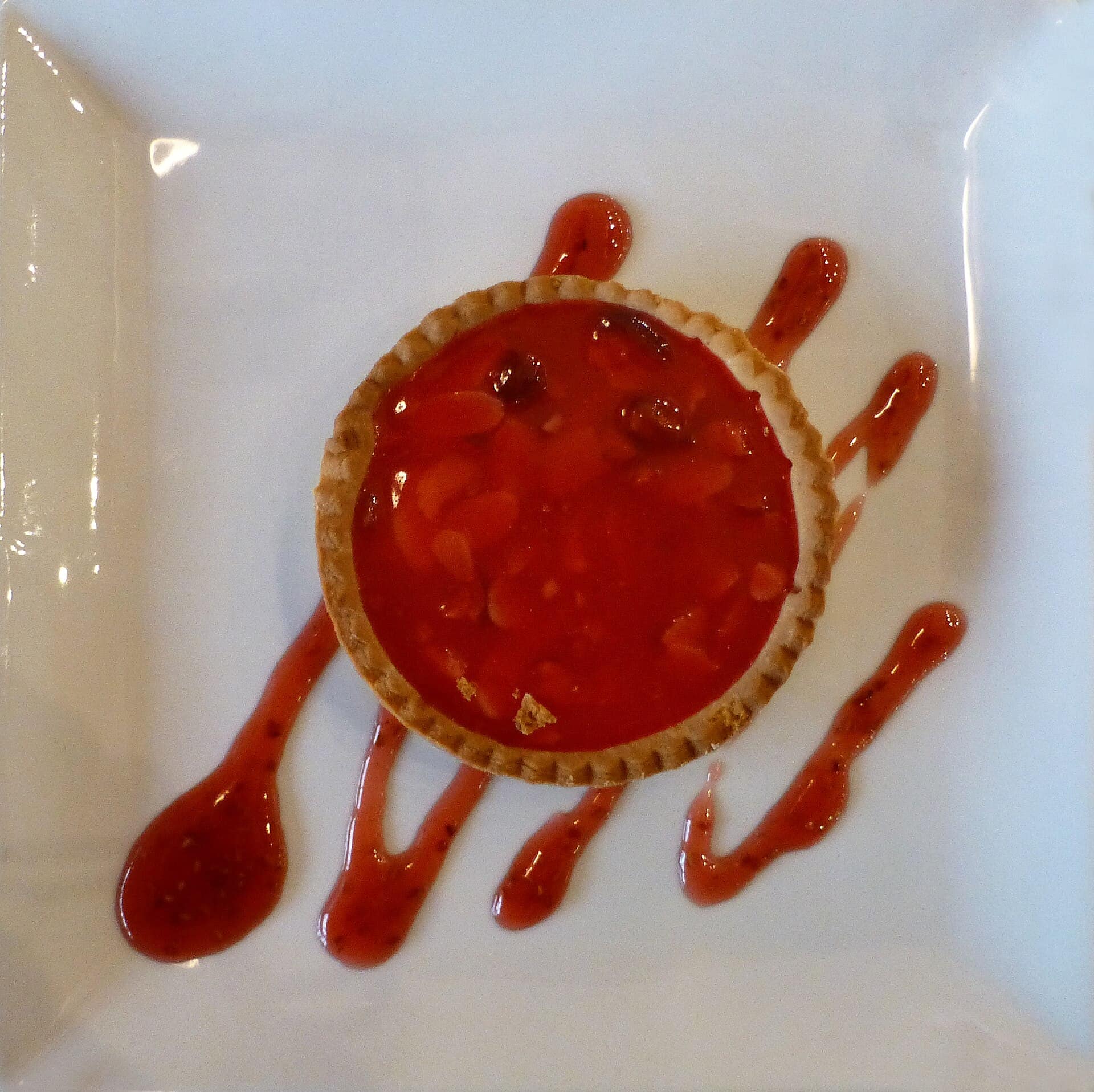 Tarte aux pralines