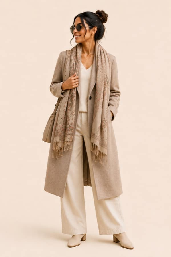 Coat with Pashmina — Srinagar