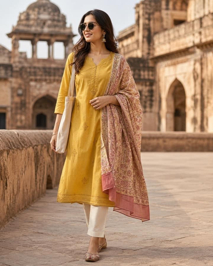 Cotton kurta set
