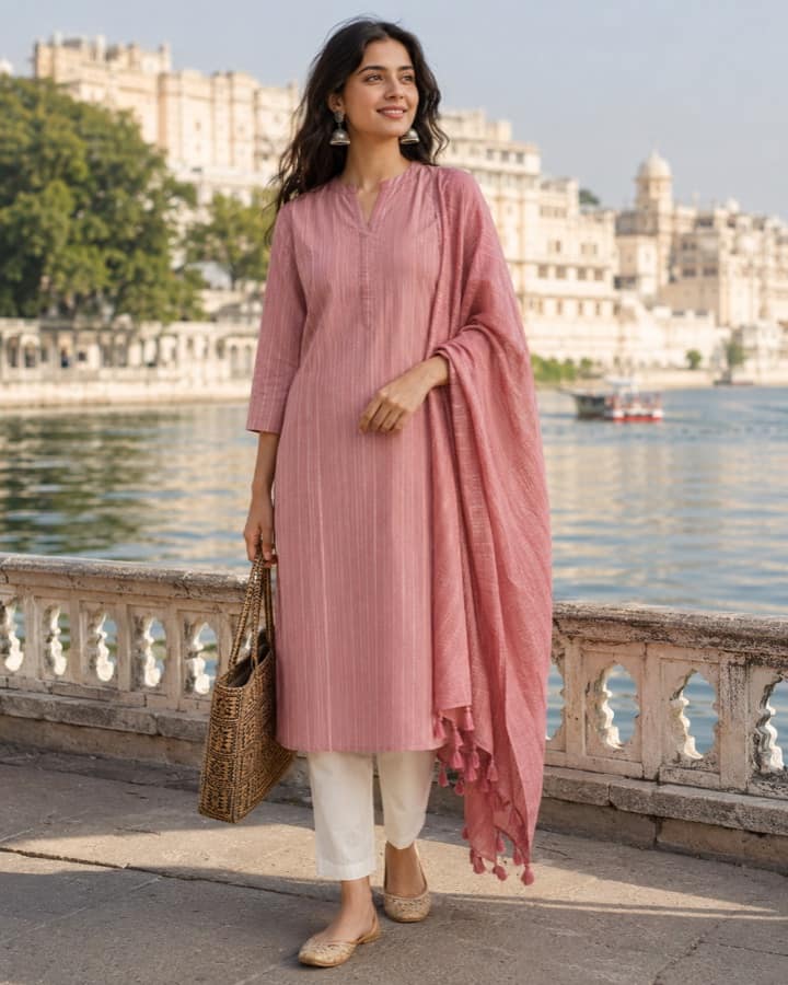 Cotton kurta set