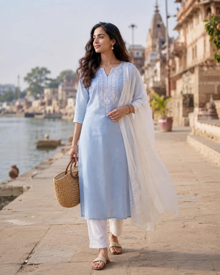 Cotton kurta set