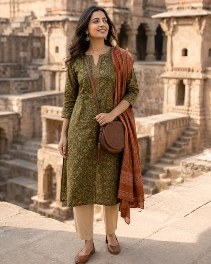 Cotton kurta set
