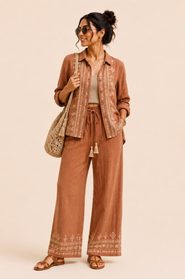 Earthy desert co-ord
