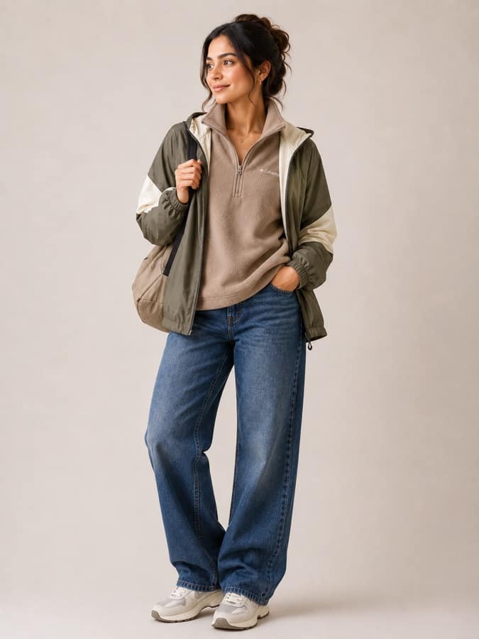 Fleece & windcheater