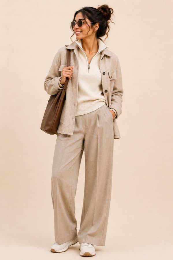 Knit layers & jacket