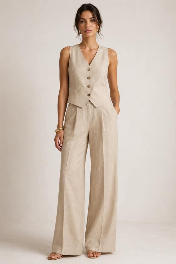 Linen co-ord