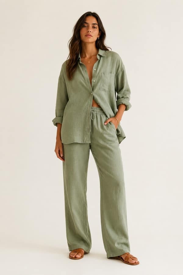 Linen co-ord