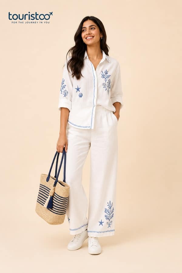 Modest cotton kurta set