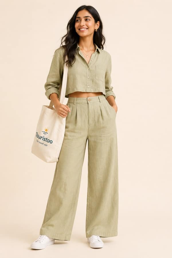 Modest cotton kurta set