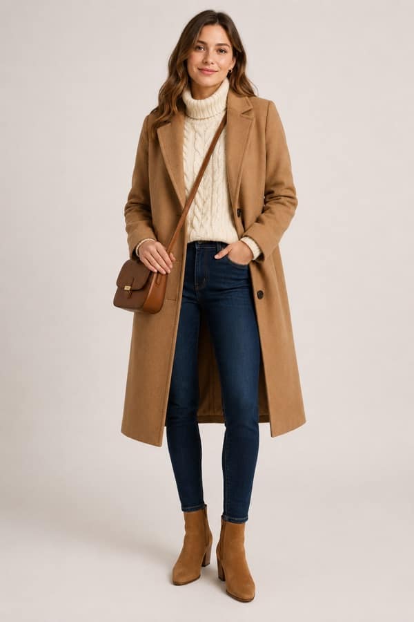 Sweater & jacket layers
