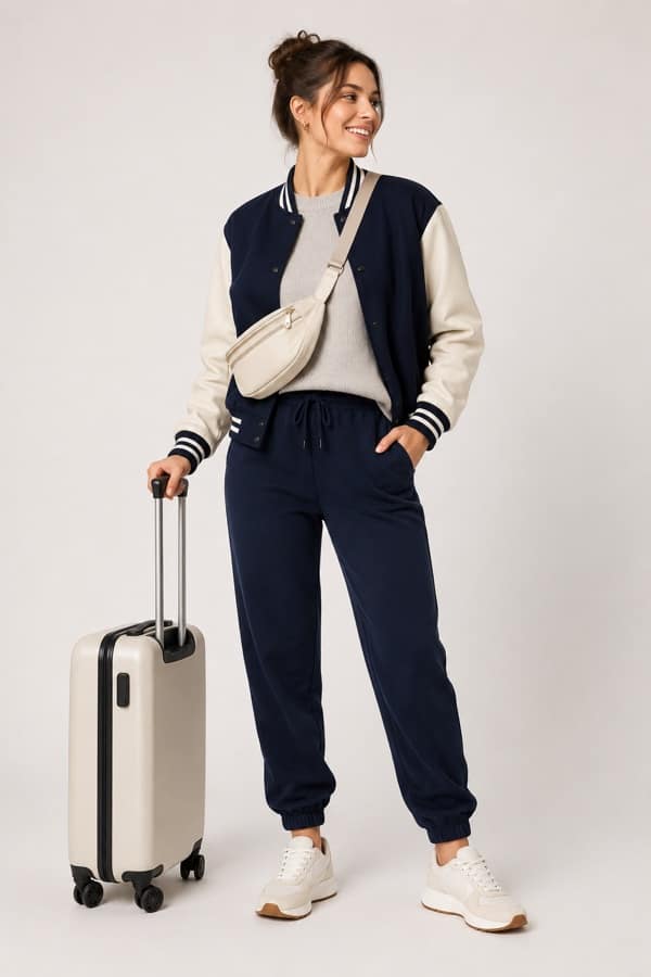 Sweater & jacket layers