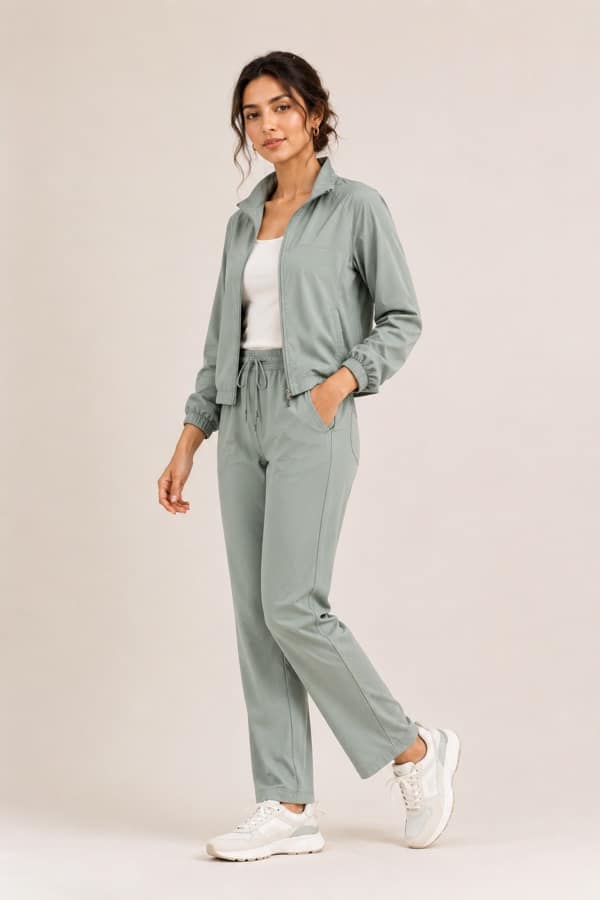 Walking co-ord & sneakers